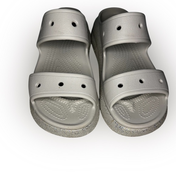 CROCS Shoes - Crocs Classic Crush Platform Sandals Womens- Size 9